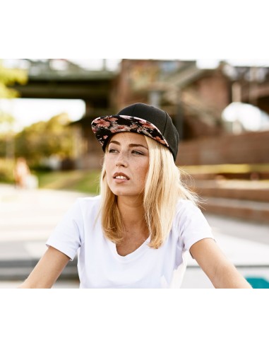 F-6089F-Floral Snapback